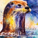 otter painting