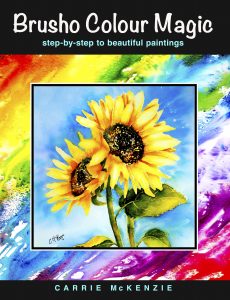 art book, brusho book, brusho, brusho tutorial, brusho colour magic